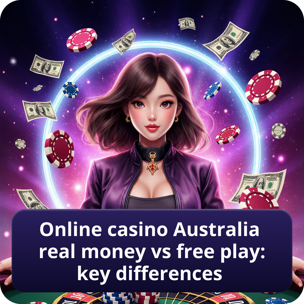 Online Casino Australia Real Money vs Free Play: Key Differences