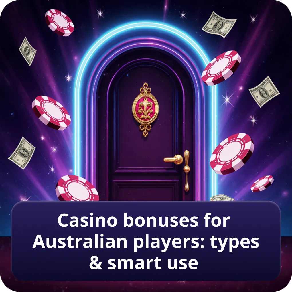 Casino Bonuses for Australian Players: Types & Smart Use